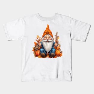 Fall Gnome #6 Kids T-Shirt